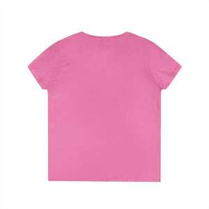 Running Late Is My Cardio Ladies' V-Neck T-Shirt