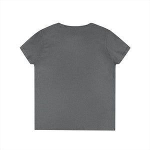 Halloween Costume Ladies' V-Neck T-Shirt, Spooky Shirt, Women's Top, Trick or Treat Tee, Halloween Gift, Casual Wear
