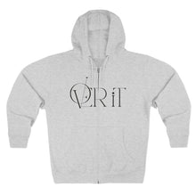 Load image into Gallery viewer, Over it zip hoodie