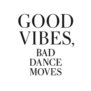 Good Vibes V-Neck Tee, Unisex Cotton Shirt, Dance Party Apparel, Positive Energy Top, Casual Summer Tee