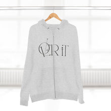 Load image into Gallery viewer, Over it zip hoodie