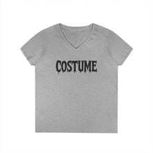 Load image into Gallery viewer, Halloween Costume Ladies&#39; V-Neck T-Shirt, Spooky Shirt, Women&#39;s Top, Trick or Treat Tee, Halloween Gift, Casual Wear