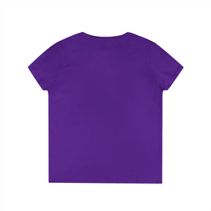 Halloween Costume Ladies' V-Neck T-Shirt, Spooky Shirt, Women's Top, Trick or Treat Tee, Halloween Gift, Casual Wear