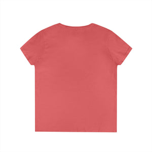 Over it ladies V-neck T-shirt
