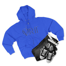 Load image into Gallery viewer, Over it zip hoodie